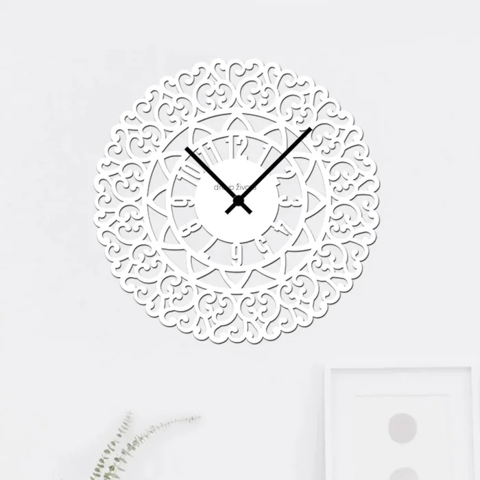 Dřevěné nástěnné hodiny Vintage 35x35 cm