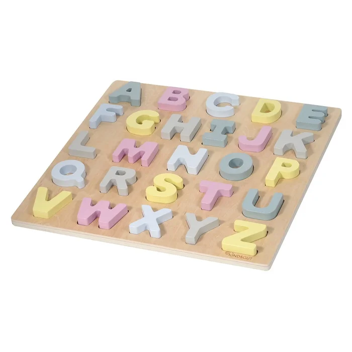 Dřevěné puzzle s abecedou Hanna – Kindsgut