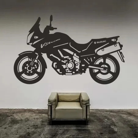 Dřevěný obraz na zeď V-Strom Suzuki