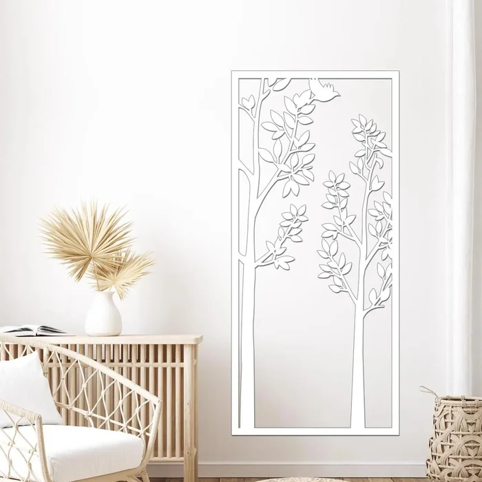 Dřevěný strom dekorace LONG s výběrem barev