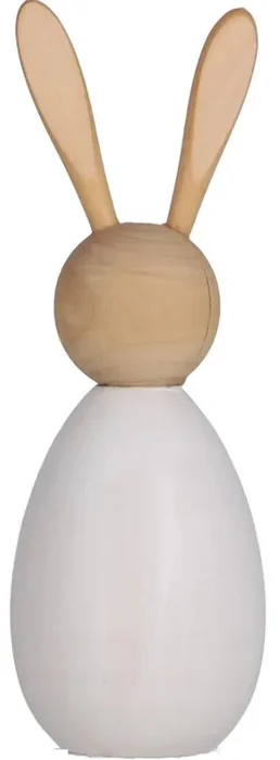 Dřevěný zajíček Bunny Daisy 12,5 cm