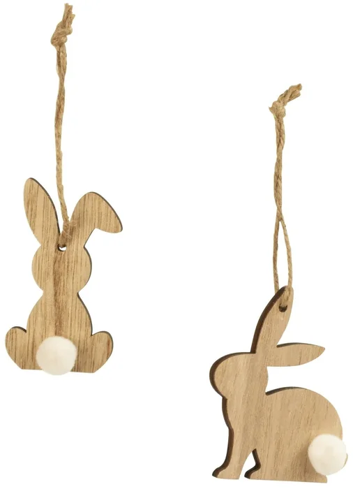 Dřevěný závěsný zajíček TIMBERHOP