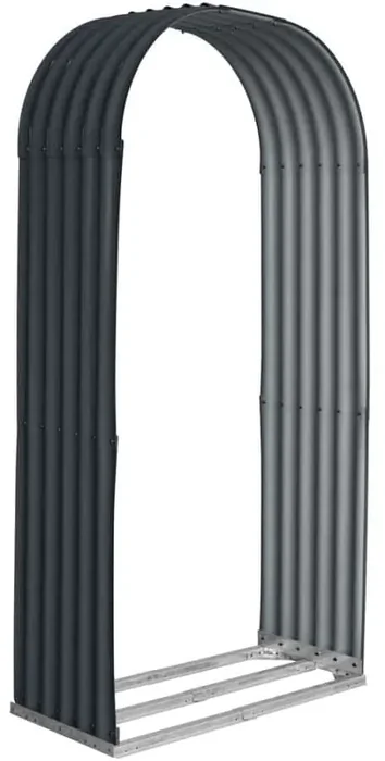 Dřevník SUN Ovál 103x40x200 cm