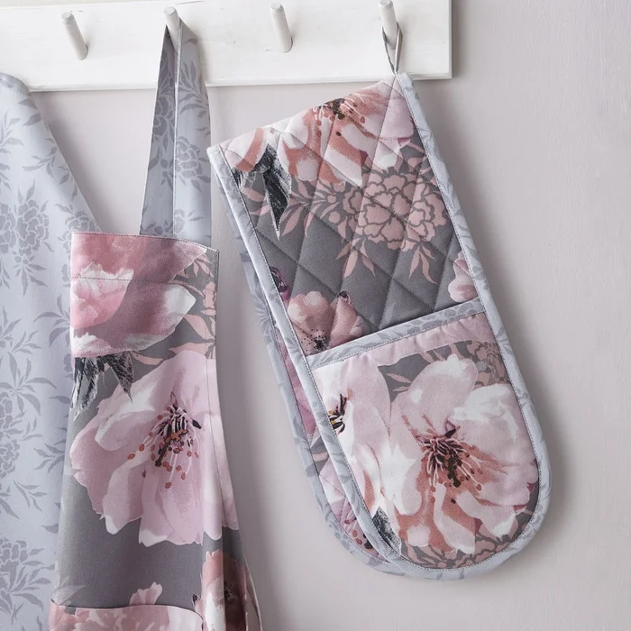 Dvojitá bavlněná chňapka Dramatic Floral