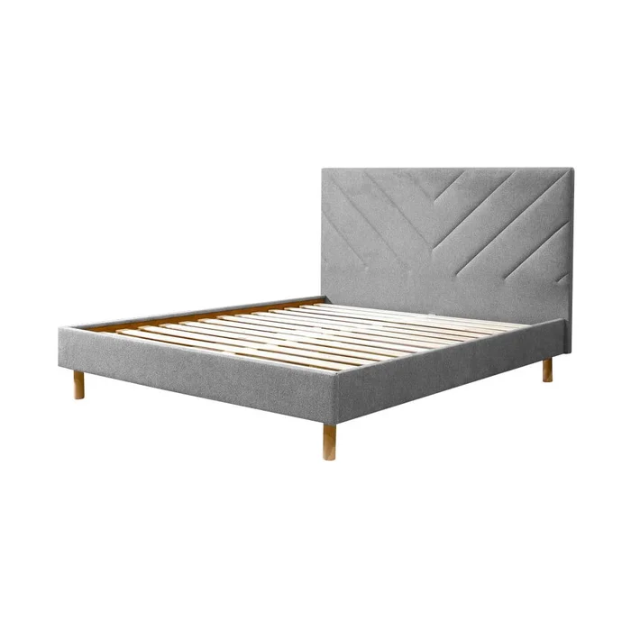 Dvoupatrová postel Romane 180x200 cm s čalouněním a roštem