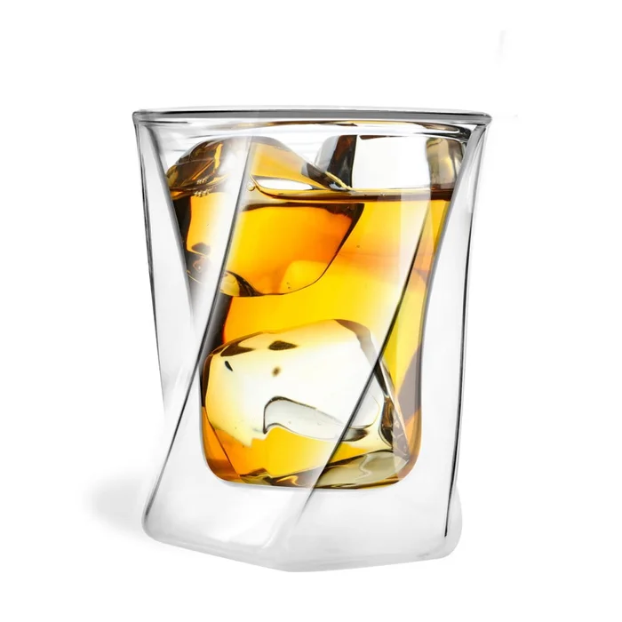 Dvoustěnná sklenice na whisky 300 ml
