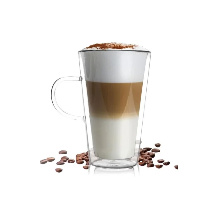Dvoustěnný hrnek Vialli Design Amo Latte 320 ml
