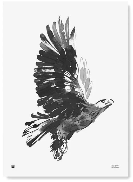 Eagle Artwork 50x70 cm