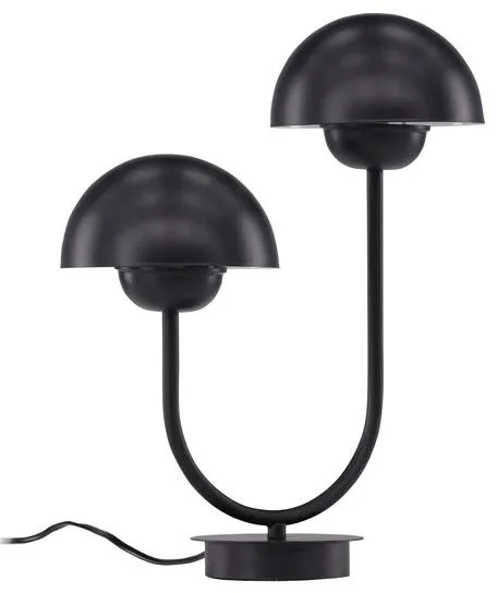 Elegantní černá stolní lampa LYCKORNA s moderním designem