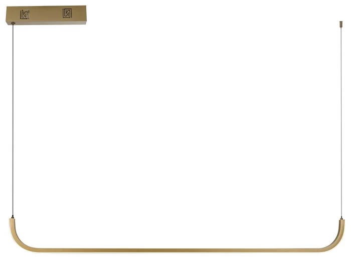 Elegantní chytré závěsné světlo Immax NEO PATTINI 120cm, 26W, 1820lm, zlaté, Zigbee 3.0