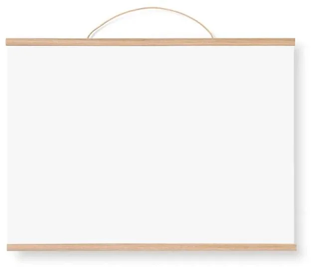 Elegantní dubový rám na plakát, 40 cm