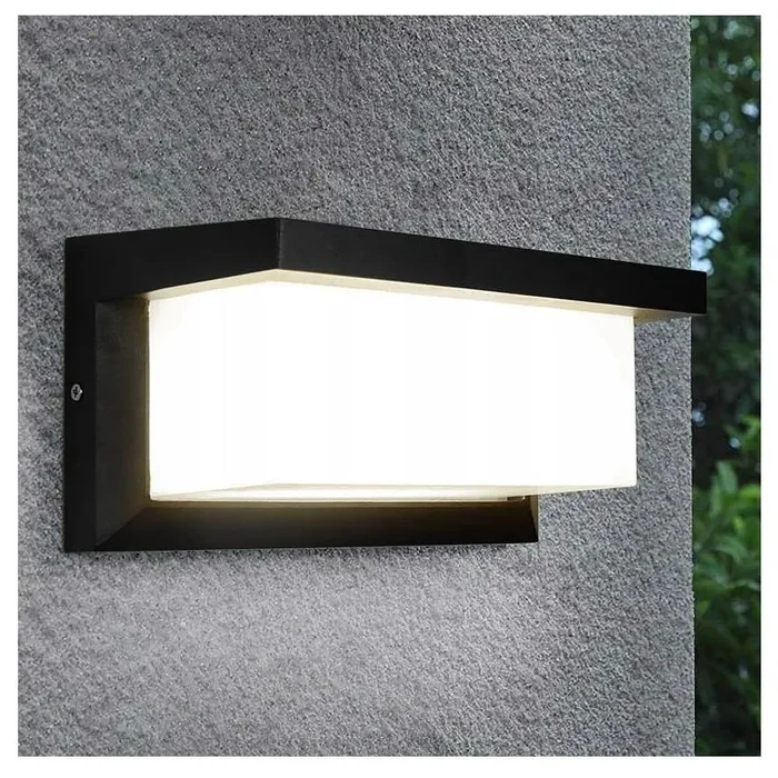 Elegantní exteriérové nástěnné osvětlení BOWI NEELY 60W E27 IP54 černá