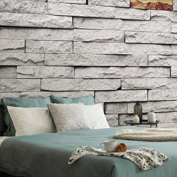 Elegantní Kamenná Samolepící Fototapeta pro Moderní Interiér