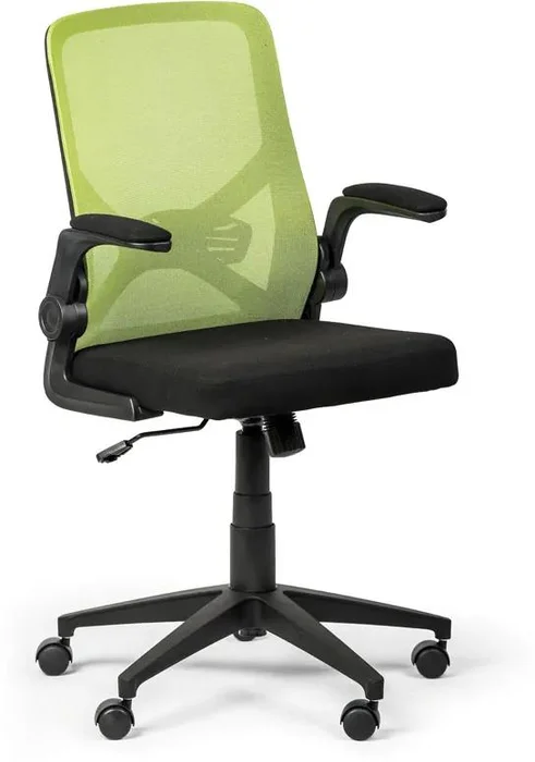 Elegantní kancelářská židle FLEXI v zeleném provedení