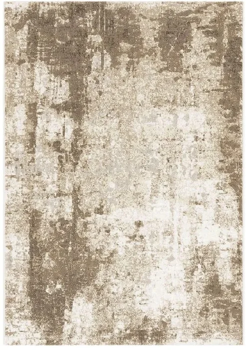 Elegantní Kusový Koberec TIERRA 200x290 cm, Béžový s Vícebarevnými Vzory