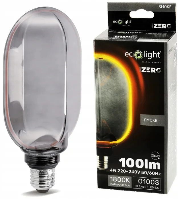 Elegantní LED žárovka E27 O100 Series - ZERO Collection 4W 100lm