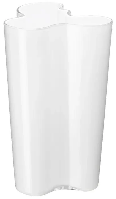 Elegantní Váza Alvar Aalto, 25,1 cm, Sněhově Bílá