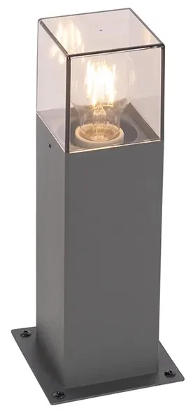 Elegantní venkovní stojací lampa 30 cm, tmavě šedá IP44 - Dánsko