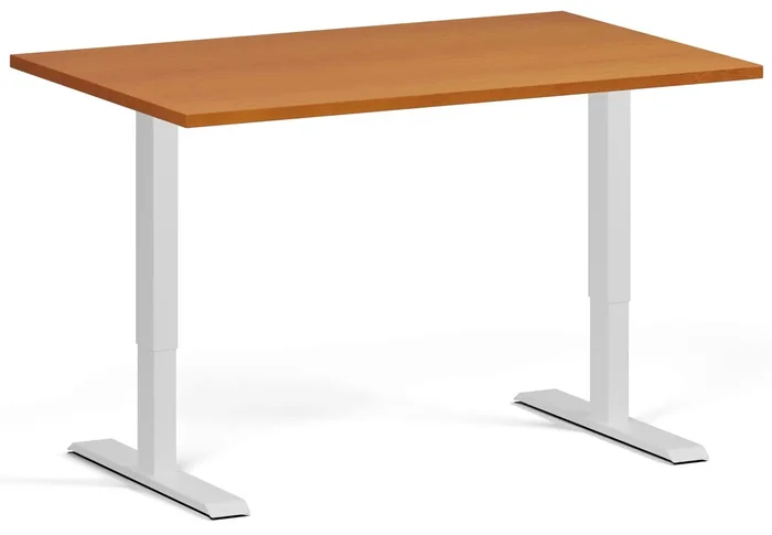 Elektricky výškově nastavitelný pracovní stůl 120x80 cm s dvojitým pohonem