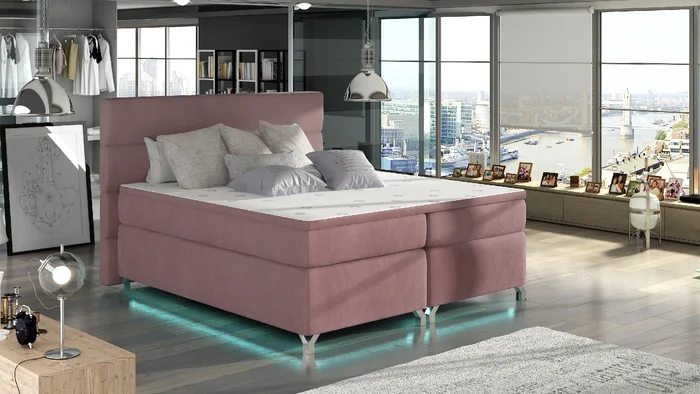 ELTAP Amadeo Boxspring s LED osvětlením