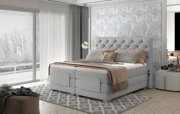 ELTAP Clover 200 Boxspring postel s elektrickým ovládáním