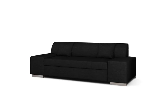ELTAP Porto Černá Velvet Pohovka 210x66
