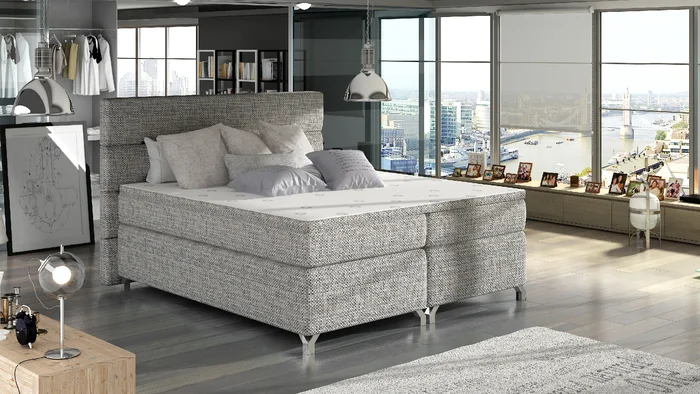 ELTAP Postel Amadeo Boxspring Červená 140x200