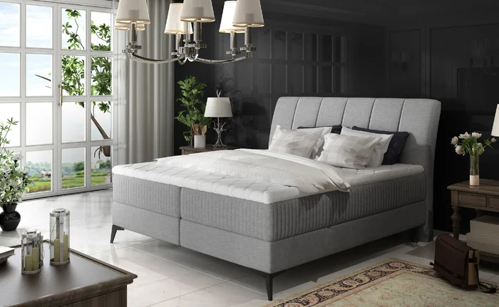 ELTAP Postel boxspring Béžová 180x200