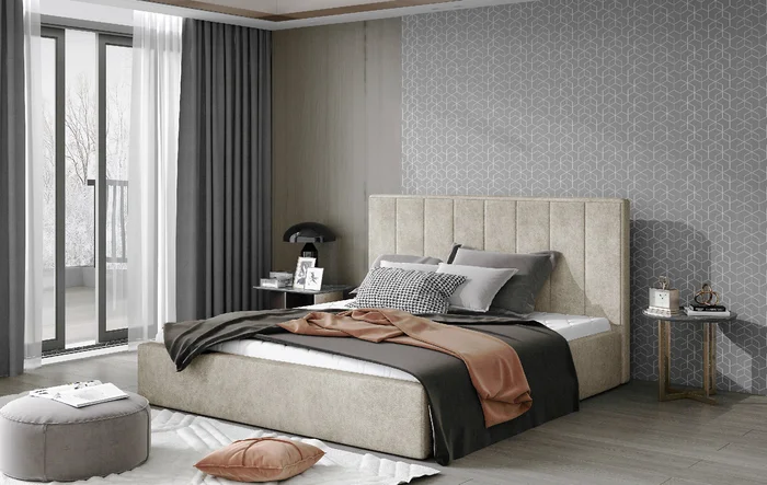 ELTAP Postel Eridano 160x200 Bílé Soft 17