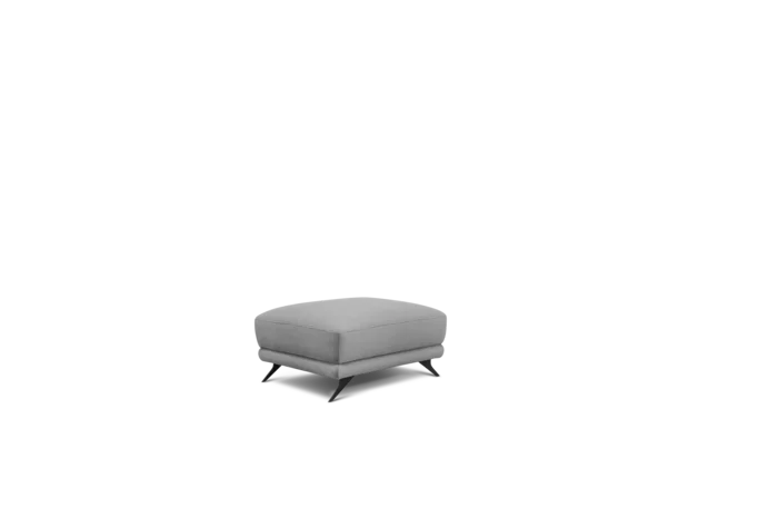 ELTAP Puf s vysokými nohami šedý Poco 7