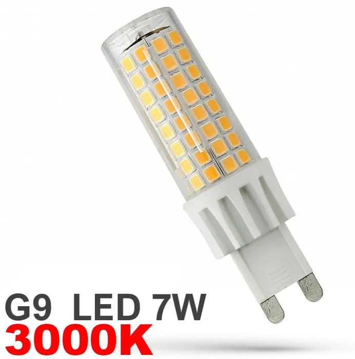 Energeticky úsporná LED žárovka G9 7W - příjemné teplé světlo