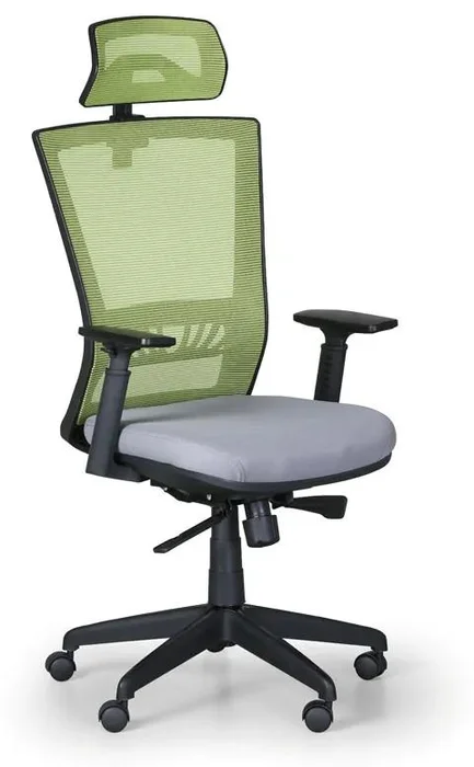 Ergonomická kancelářská židle ALMERE se síťovaným opěrákem