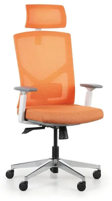 Ergonomická kancelářská židle JOY v oranžové barvě