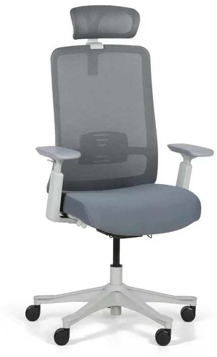 Ergonomická kancelářská židle MARRY šedá