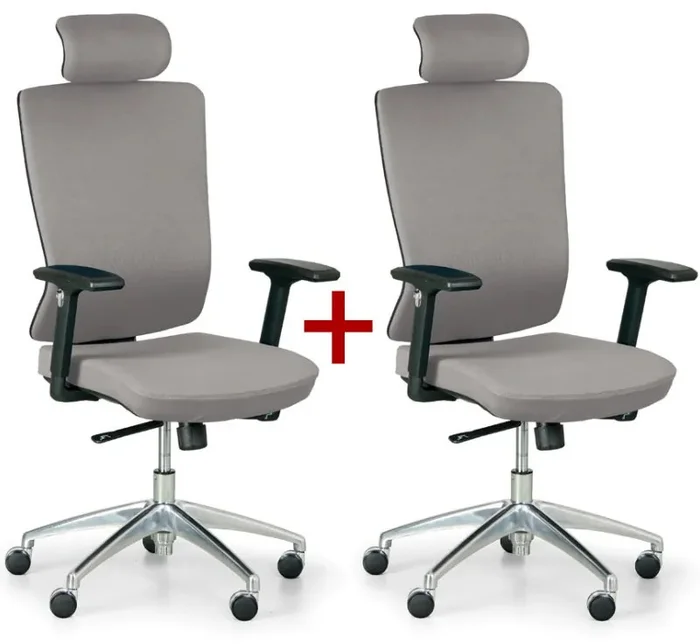 Ergonomická kancelářská židle NED F s 3D područky + Dárek