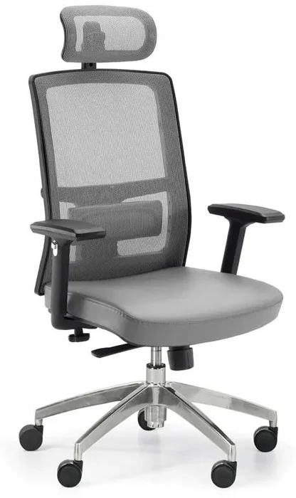 Ergonomická kancelářská židle NED MF, šedá