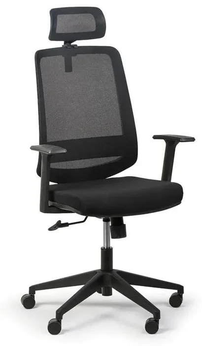 Ergonomická kancelářská židle RICH černá