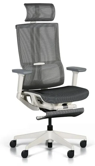 Ergonomická kancelářská židle ROGER tmavě šedá