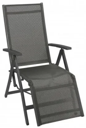 Ergonomické zahradní křeslo ACTIVE v elegantní šedé