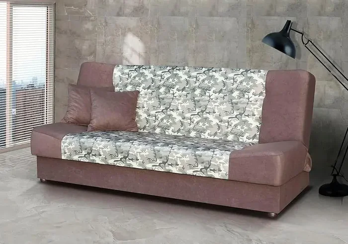 Falco Marry pohovka – hnědo-béžový vzor