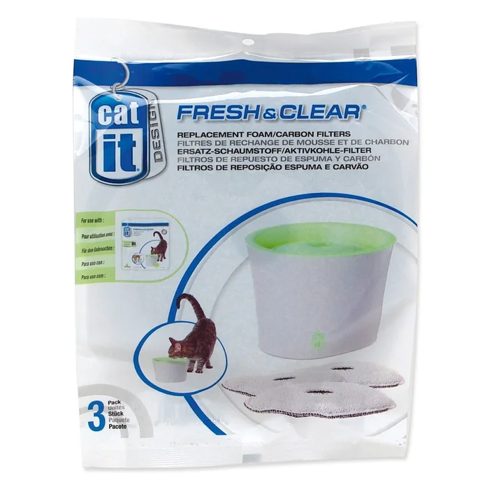 Filtry do fontány Catit Fresh&Clear (3 kusy)