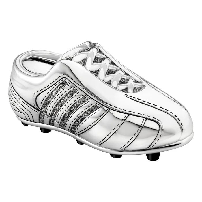 Football Shoe Minibank Zilverstad