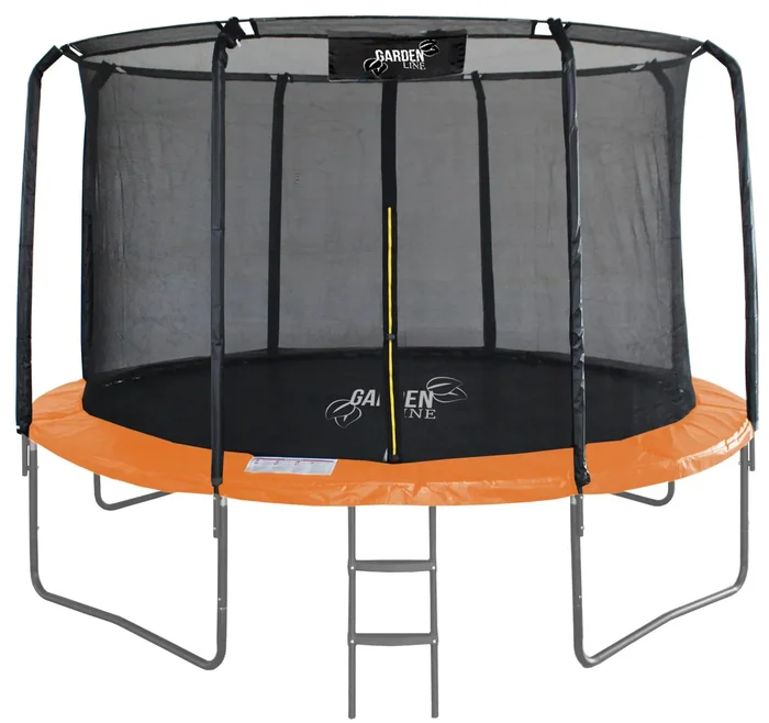 Gardenline PRO Trampolína 374 cm oranžová
