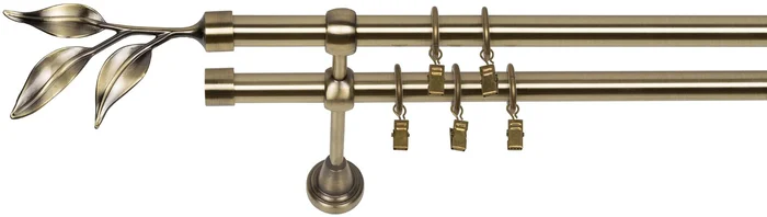 Garnýž Bavaro 19 mm starožitné zlato 140 cm