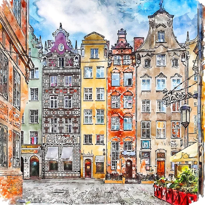 Gdansk – Fedkolor 50x50 cm