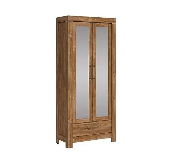 Gent šatní skříň REG2L1S/20/9, dub Stirling