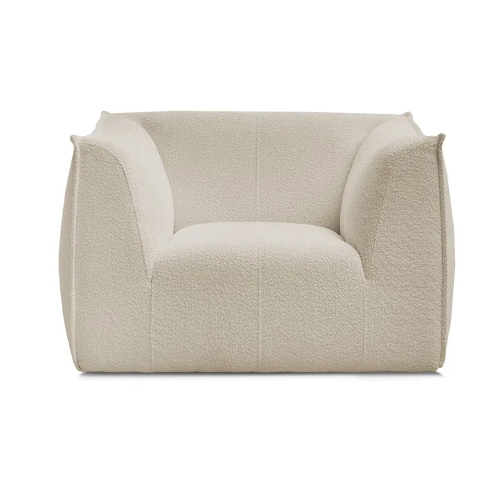 Giorgia Bouclé Křeslo Béžové