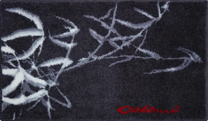 GRUND Colani Antracitová Koupelnová Předložka 60x100 cm