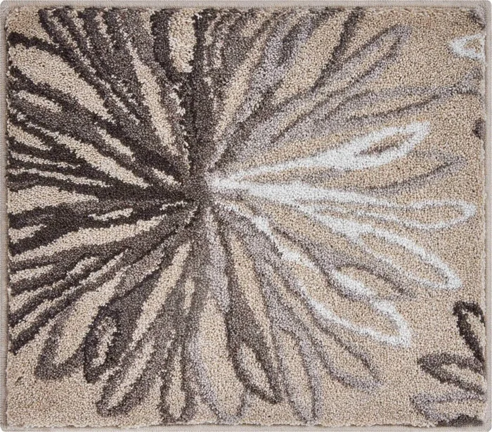 GRUND Koupelnová předložka ART taupe-béžová 50x60 cm