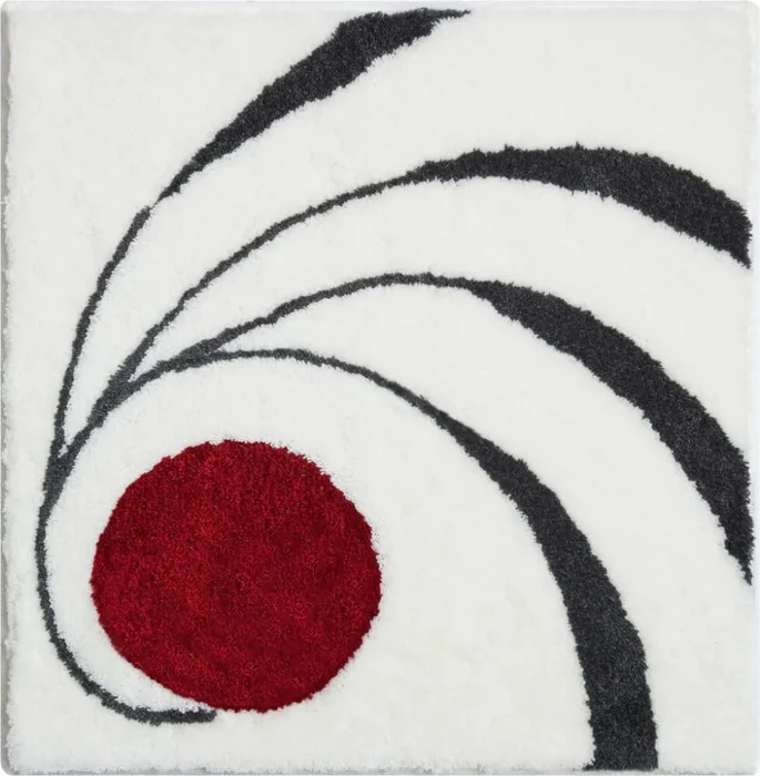 GRUND Koupelnová předložka Colani 60x60 cm bílá